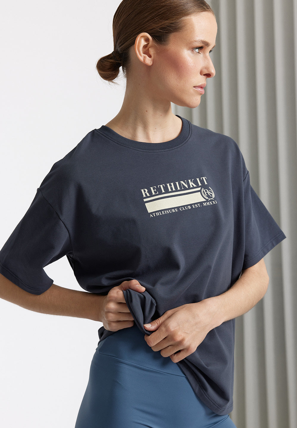 Rethinkit Light Sweat Tee Tee 1060 ink