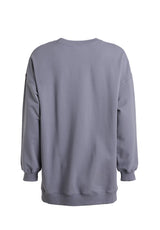 Rethinkit Long oversized sweat Ivalo Sweatshirts 1017 twillight blue