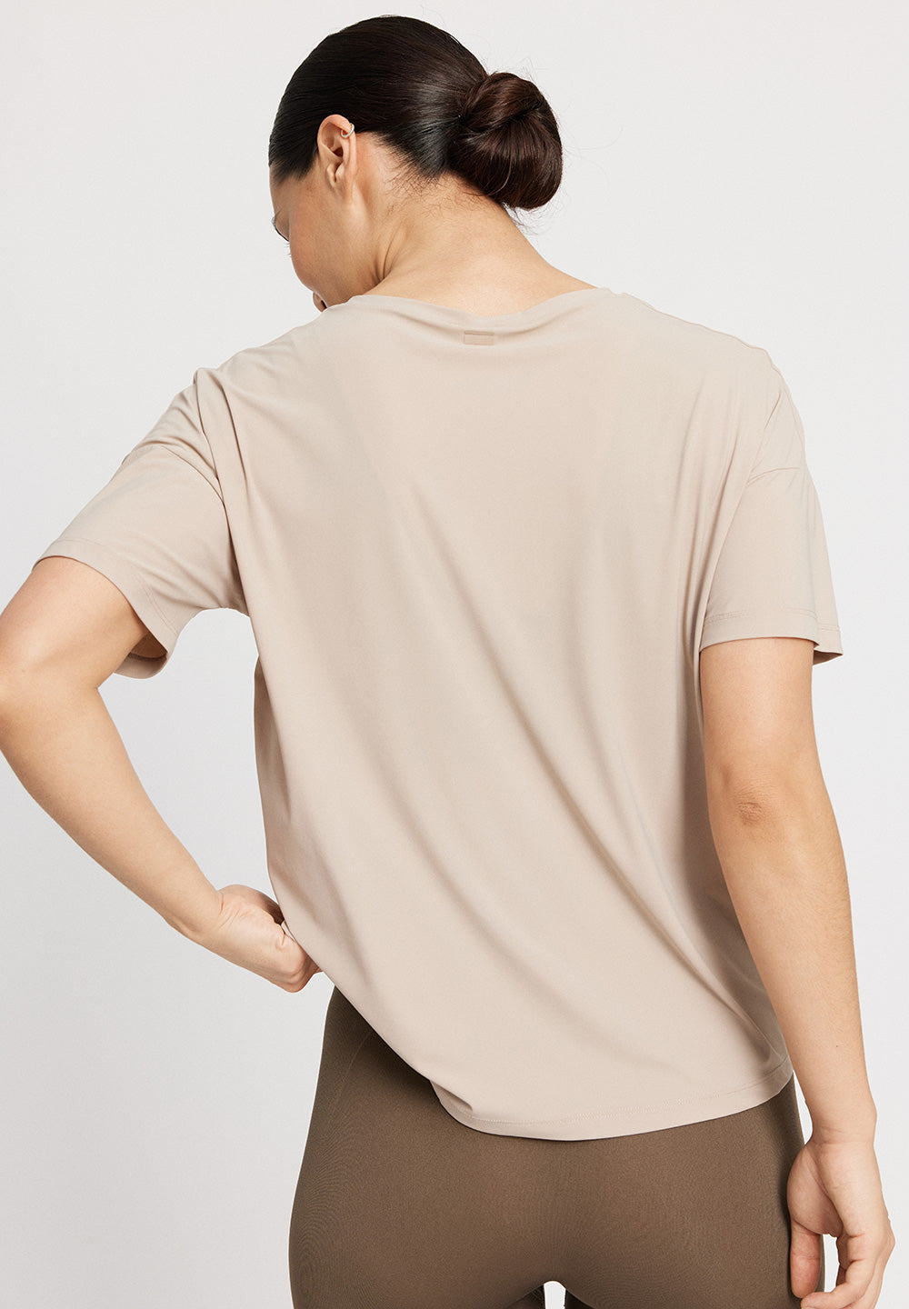 Rethinkit Vela Loose tee Tee 3300 mocha