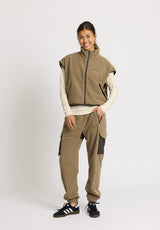 Rethinkit Polar Fleece Pants CAMPFIRE Trousers 9002 multi brown