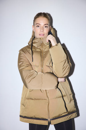 Rethinkit Puffer Jacket SHELTER Jacket 4210 golden brown