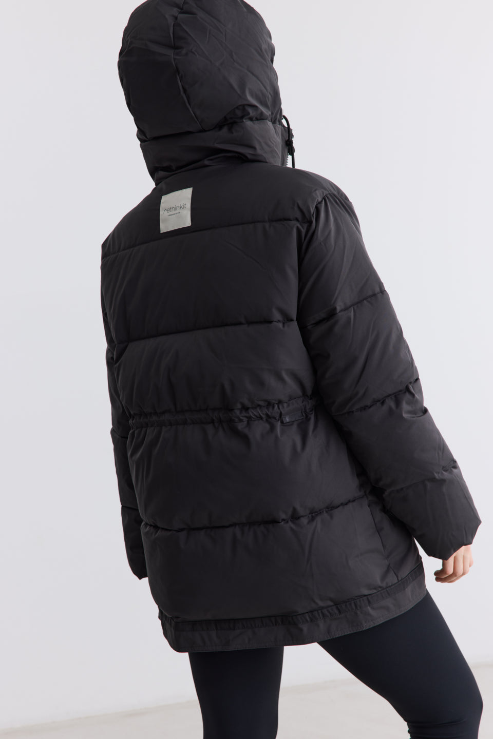 Rethinkit Puffer Jacket SHELTER Jackets 0022 almost black