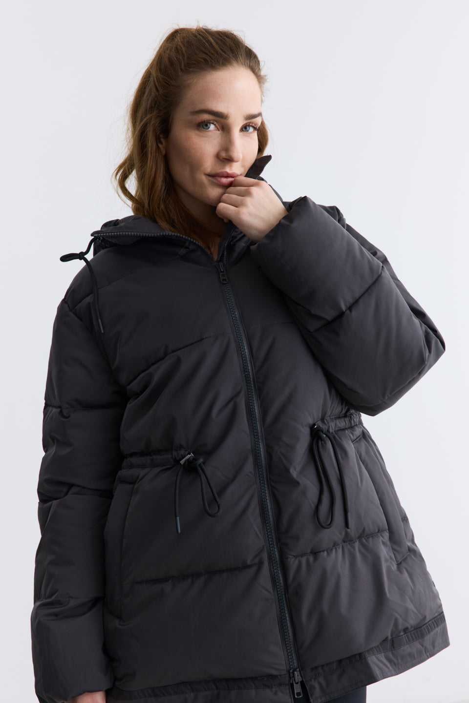 Rethinkit Puffer Jacket SHELTER Jackets 0022 almost black