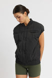 Puffer Gilet To Go - almost black