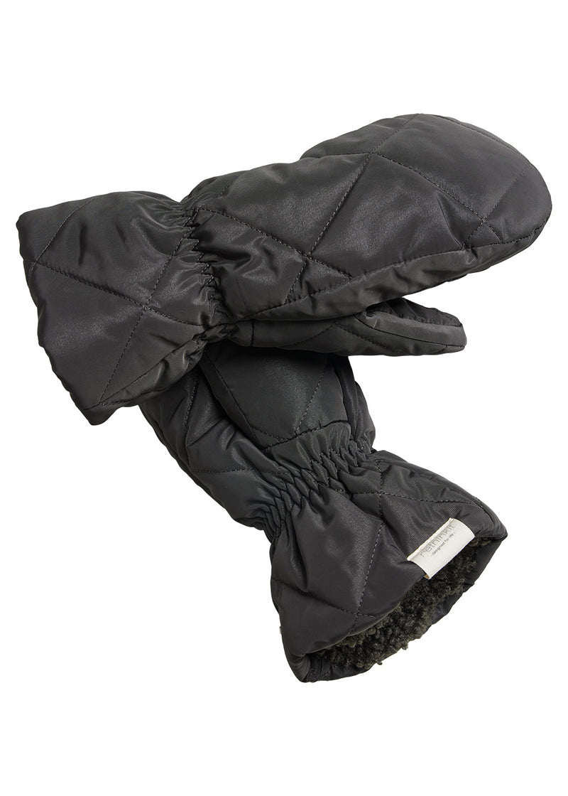 Rethinkit Quilted Gloves COUNTRY Acc 0022 almost black