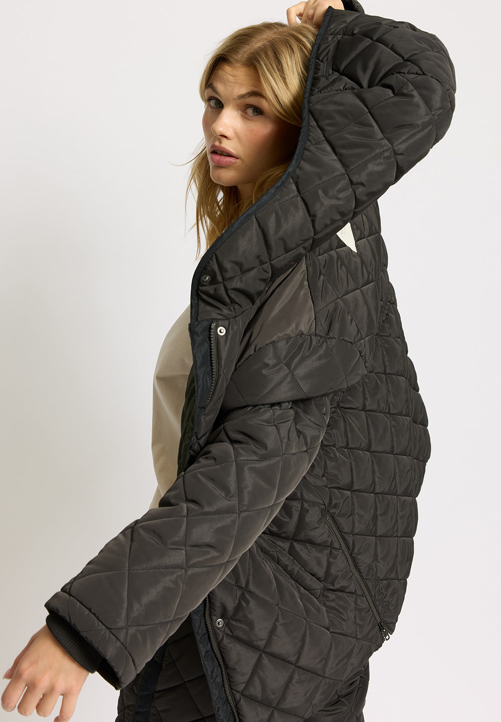 Fashion country quilted coat