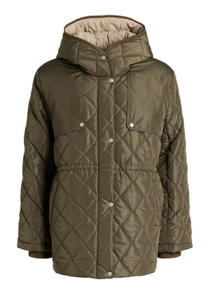 Rethinkit Quilted Jacket COUNTRY Thermo 4012 green turtle