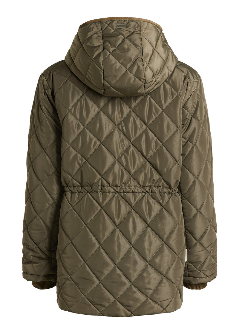 Rethinkit Quilted Jacket COUNTRY Thermo 4012 green turtle