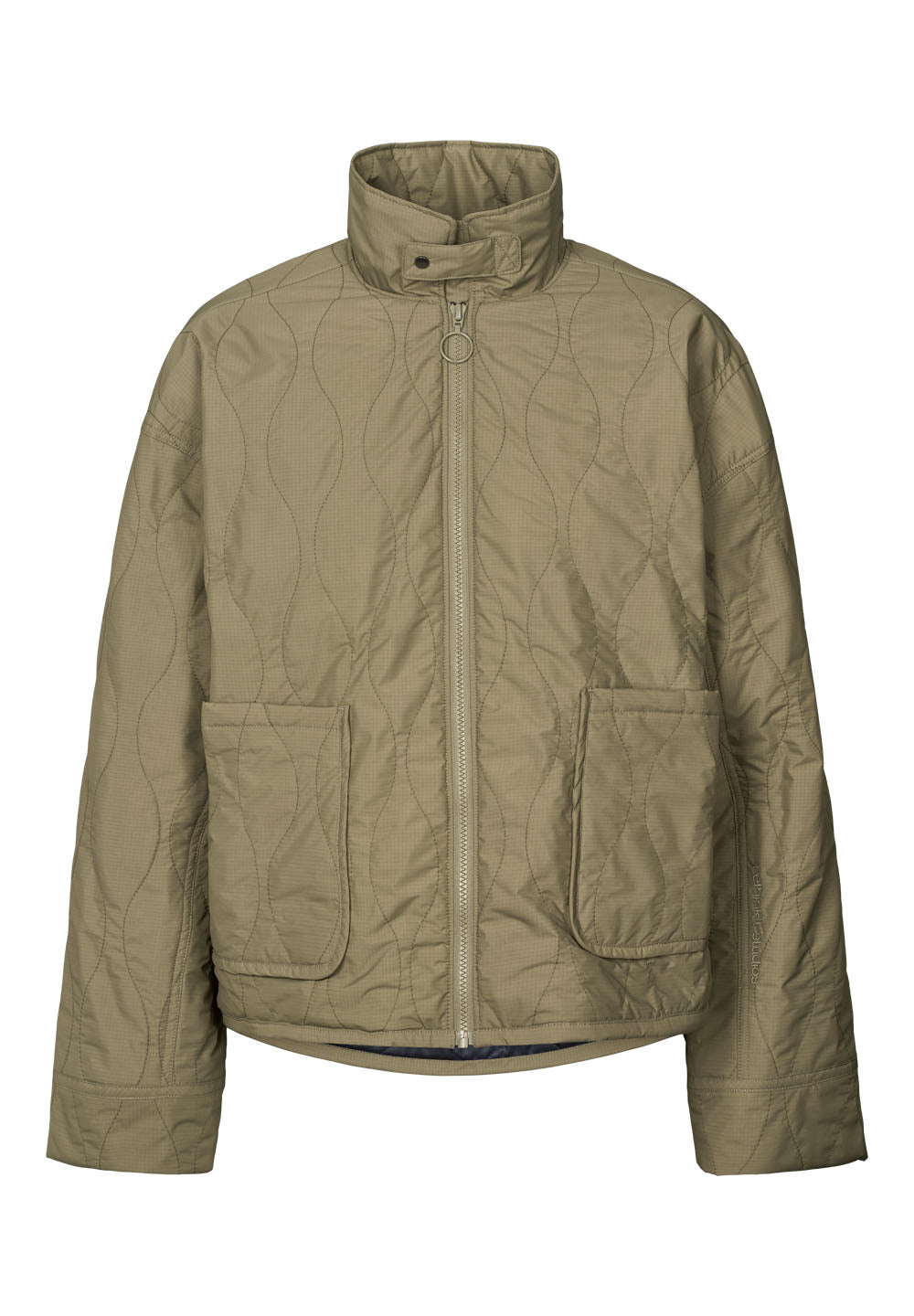 Quilted Jacket Field - dust green