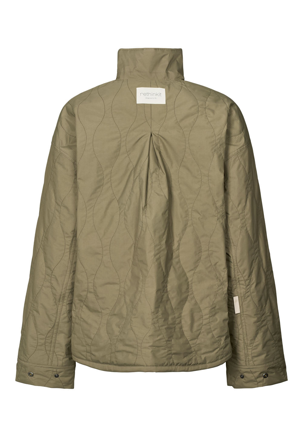 Quilted Jacket Field - dust green