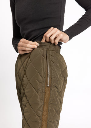 Rethinkit Quilted trousers COUNTRY Thermo 4012 green turtle