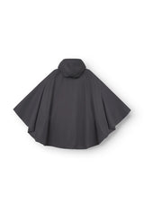 Rethinkit Rainshell Cape Rainwear 0022 almost black