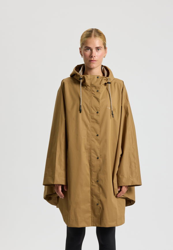 Rethinkit Rainshell Cape Rainwear 4210 golden brown