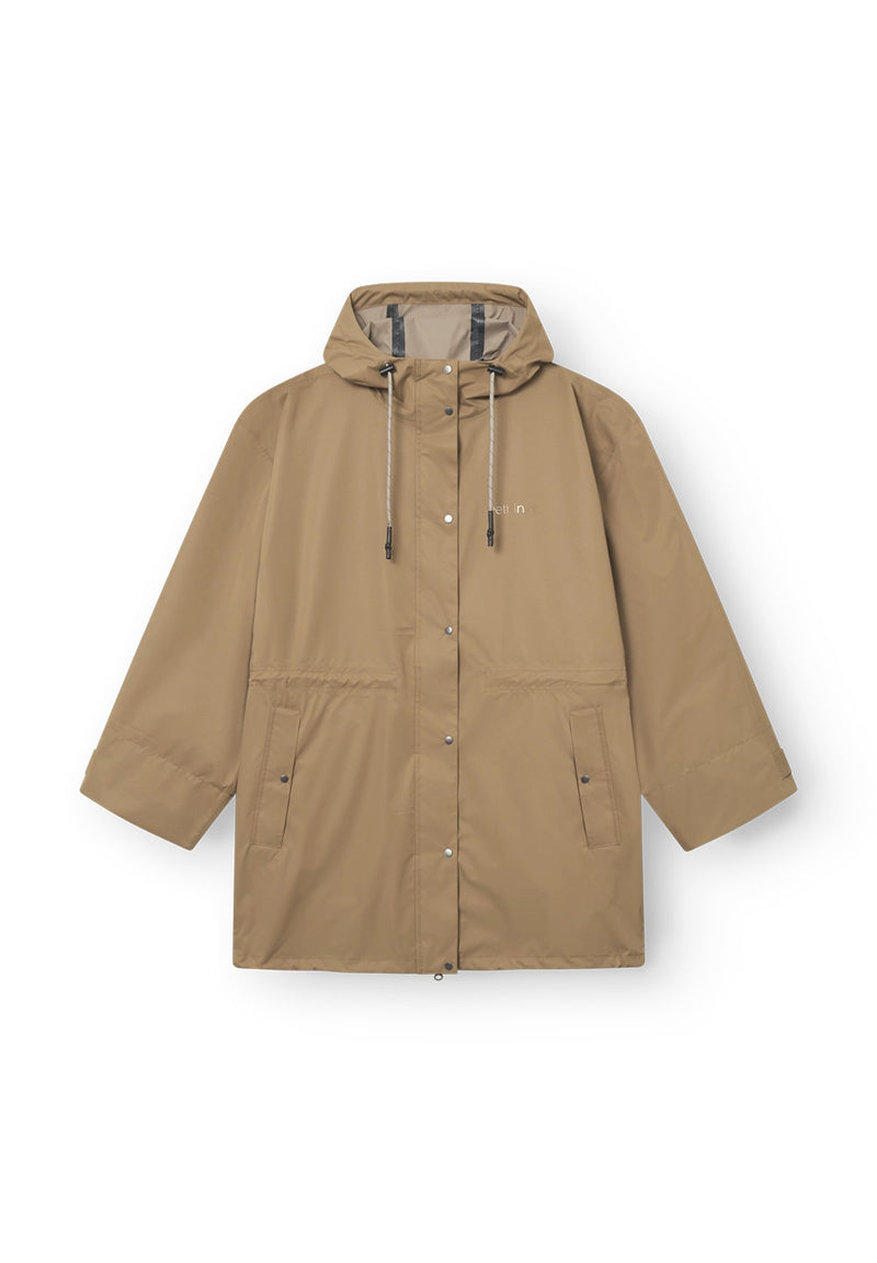 Rethinkit Rainshell Jacket Rainwear 4210 golden brown