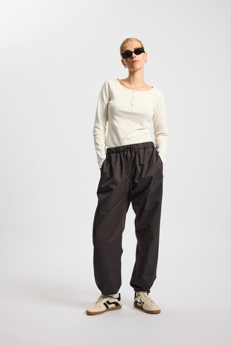 Rethinkit Rainshell Trousers Rainwear 0022 almost black