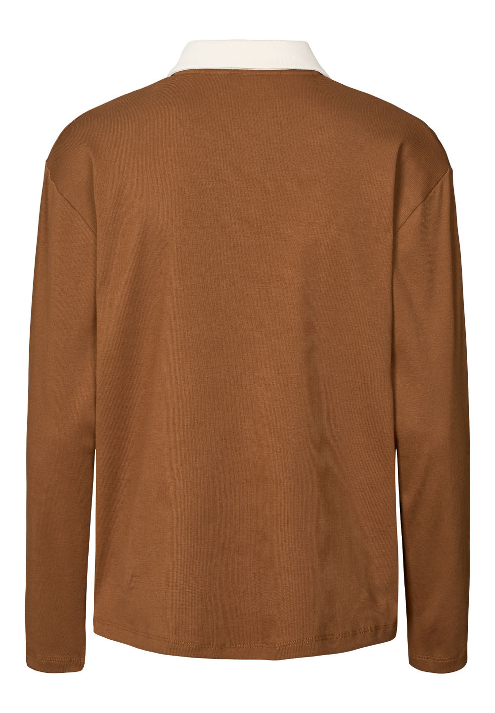 Rethinkit Rib Polo LS Elevate T-Shirt 9522 dachshund brown