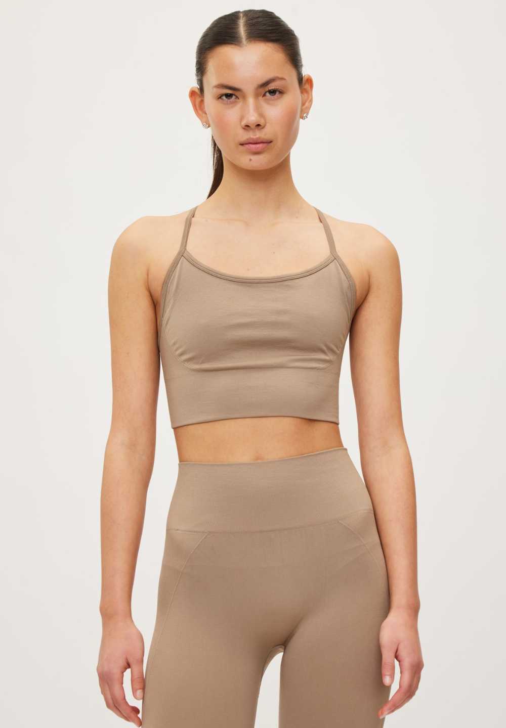 Rethinkit Seamless Top Hilde sports bra 3300 mocha