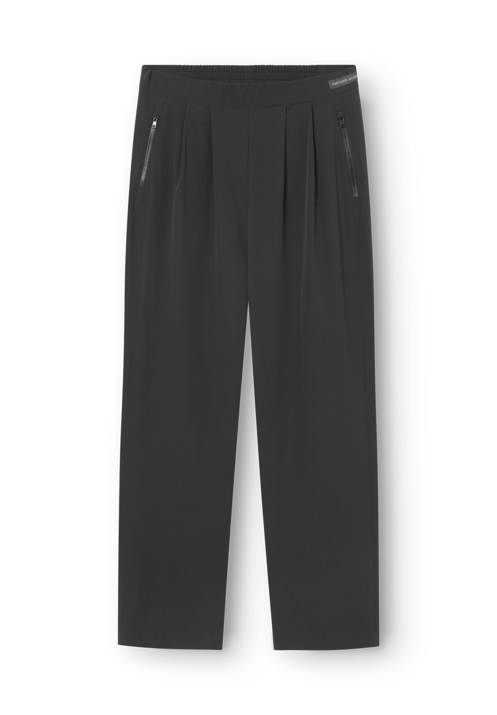 Rethinkit Soft Woven Track Pants Stroll Trousers 0021 black