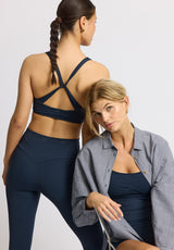 Rethinkit Butter Soft Sports Bra Seinna Sports Bra 1432 navy 