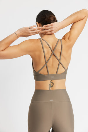 Rethinkit Sports Bra Multi Cross Seville Sports Bra 3086 dark rock