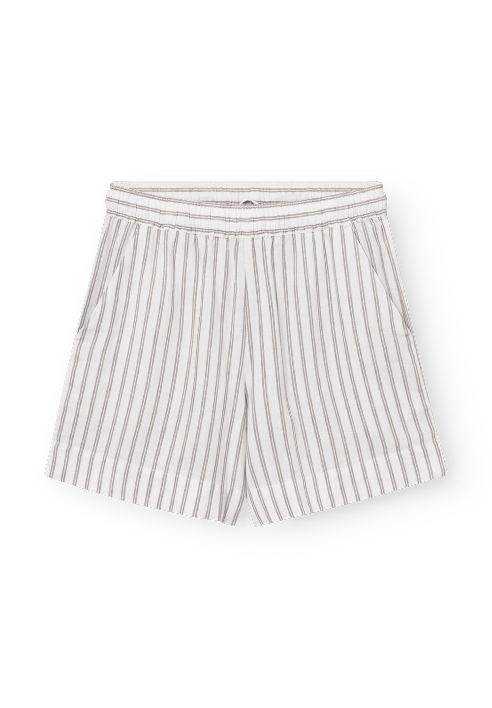 Rethinkit Stribed Shorts PJ Shorts 0076 warm grey stripe