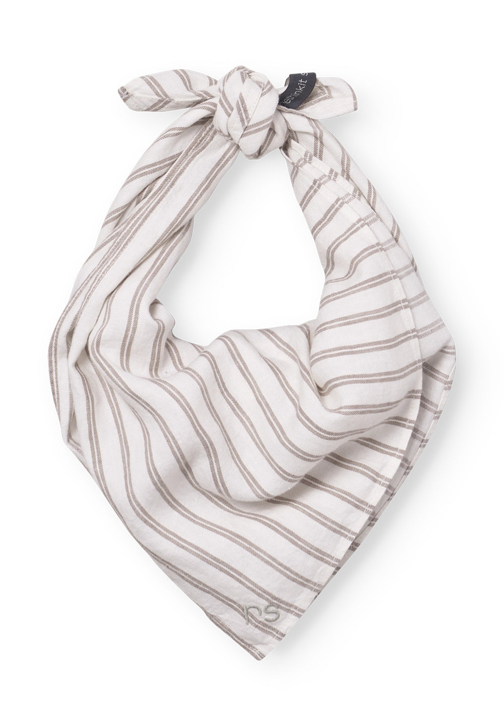 Rethinkit Striped scarf PJ Acc 0076 warm grey stripe