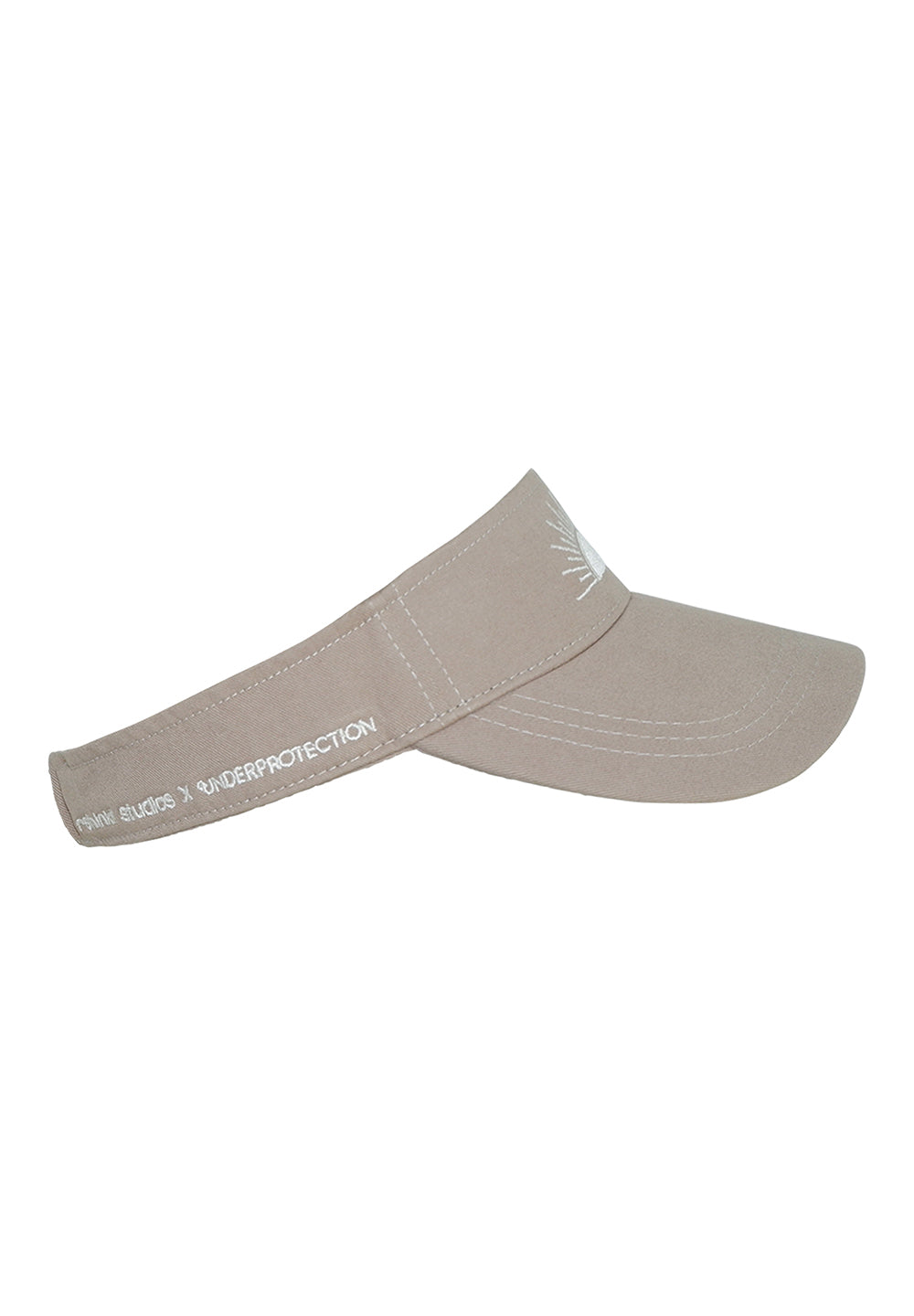 Sun Visor Cap - warm grey – Rethinkit Studios