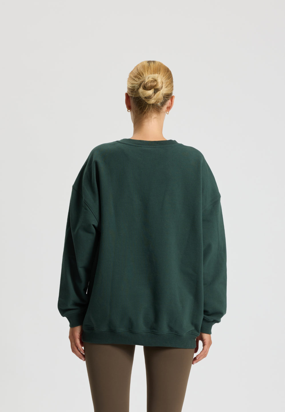 Rethinkit Sweat Shirt Logo Sweatshirts 4126 deep green