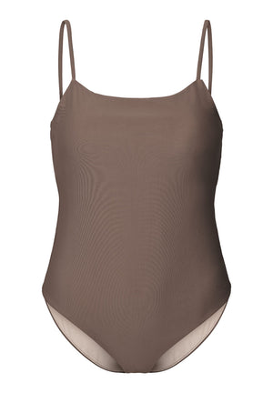 Rethinkit Swimsuit Bandeau Bay Swimwear 3201 walnut