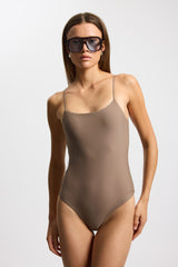 Rethinkit Swimsuit Bandeau Bay Swimwear 3201 walnut