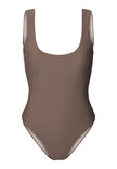 Swimsuit Clean BAY - walnut