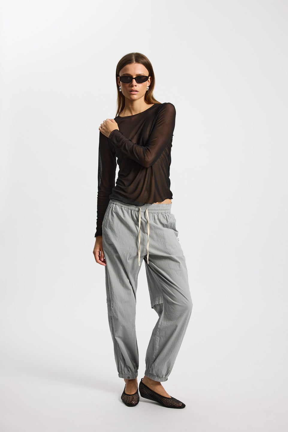 Rethinkit T-shirt Veil Tee 0022 almost black