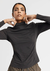 Rethinkit T-shirt Verdi Top 0022 almost black