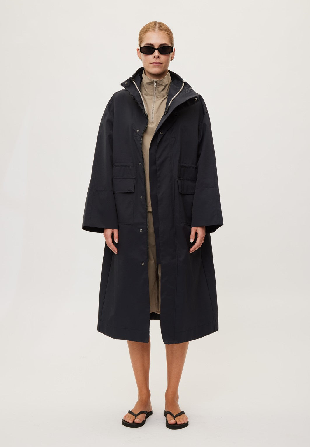 Rethinkit Tech Coat Cloud coat 1596 dark navy