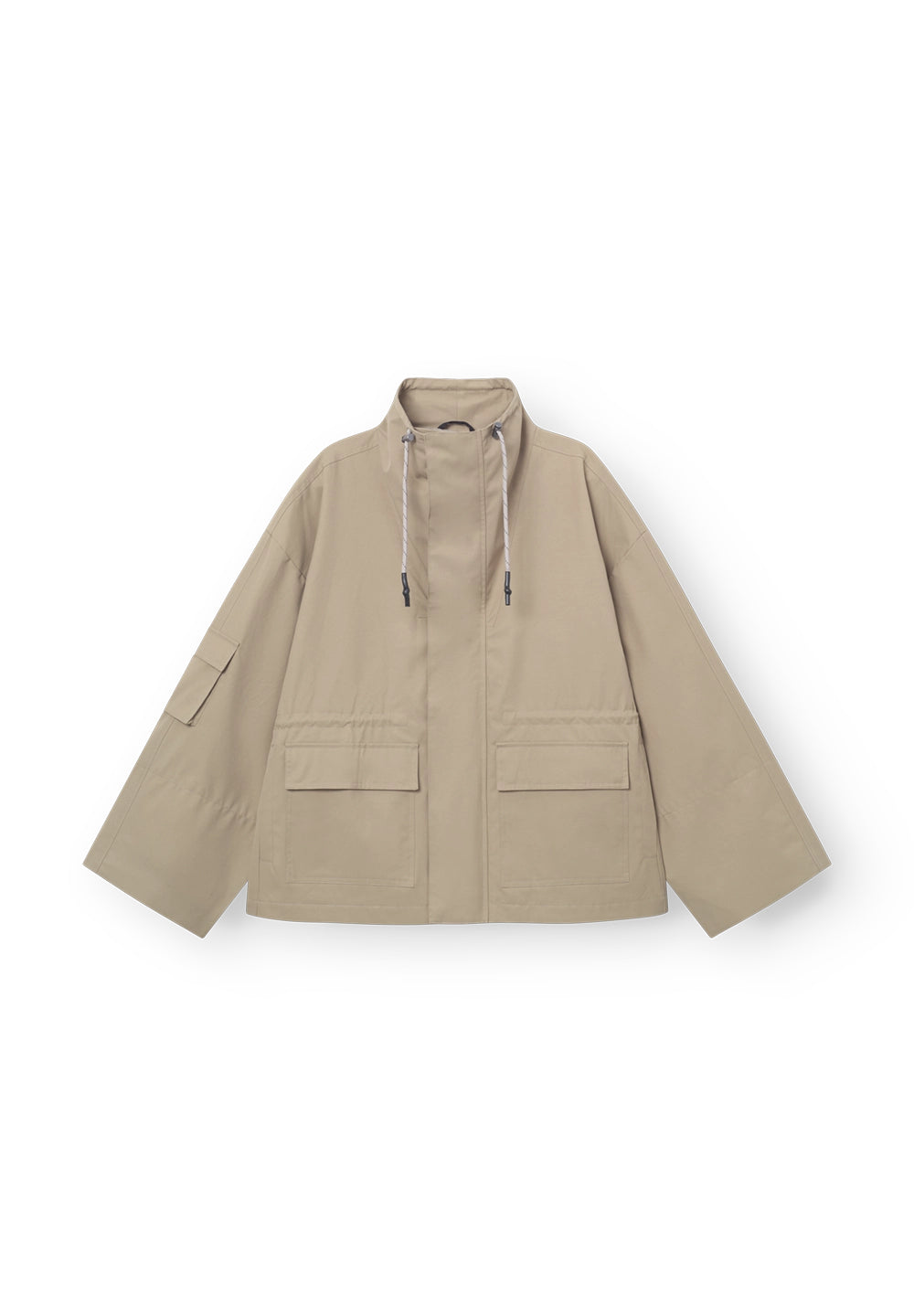 ジャケット・アウター ouat 011- TAUPE CHANNEL JACKET size3 Jacket Cloud - beige taupe
