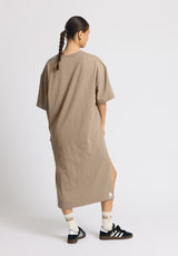 Rethinkit Light Sweat Tee dress dress 0075 warm grey