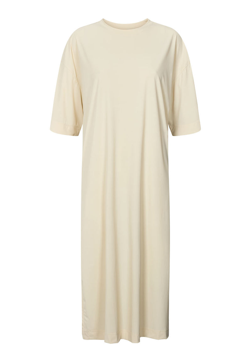 Rethinkit Tee Dress Slit dress 3355 summer sand