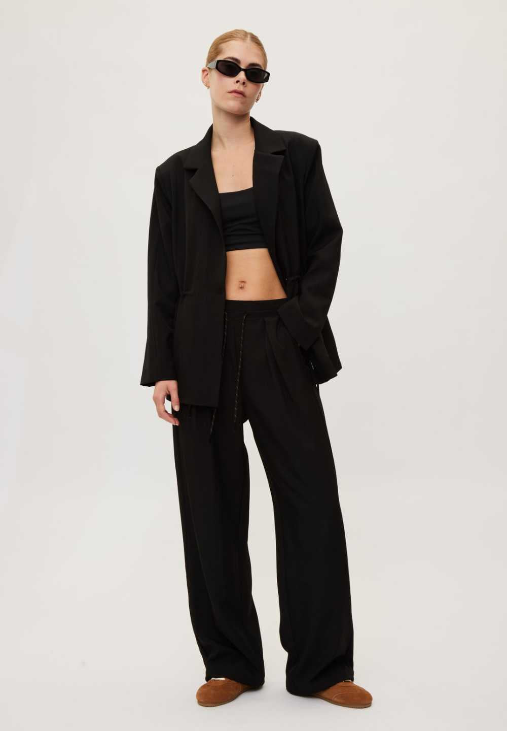 Rethinkit The Sporty Suit Blazer Jacket 0021 black