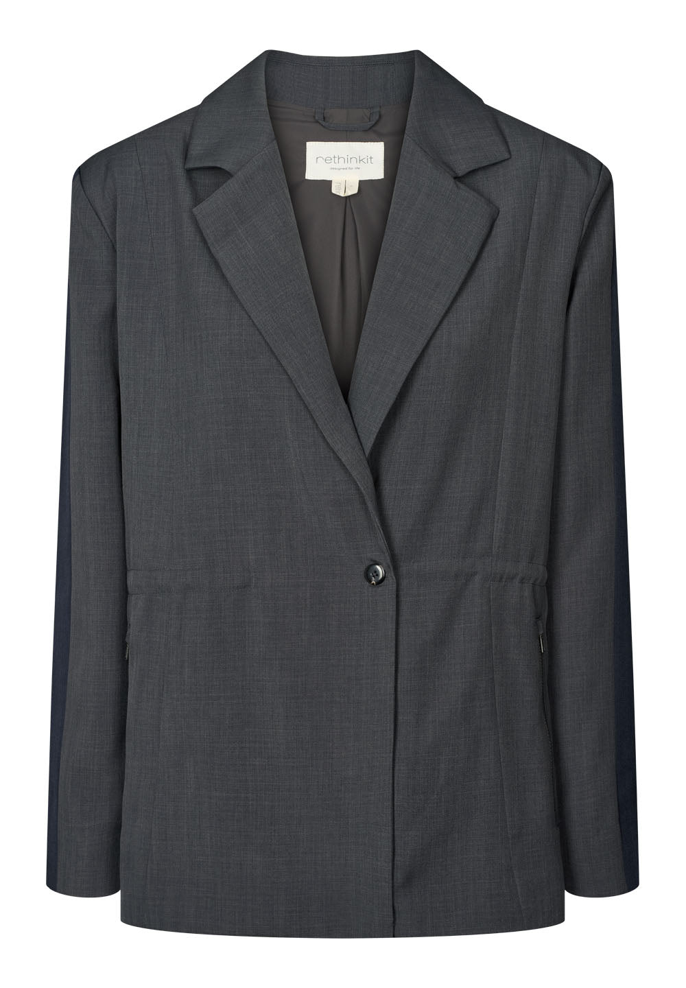 Rethinkit The Sporty Suit Blazer Jacket 0021 black