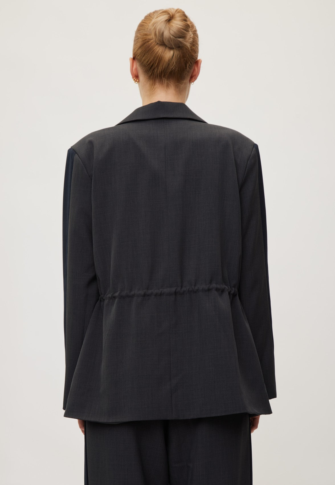 Rethinkit The Sporty Suit Blazer Jacket 0107 dark melange grey