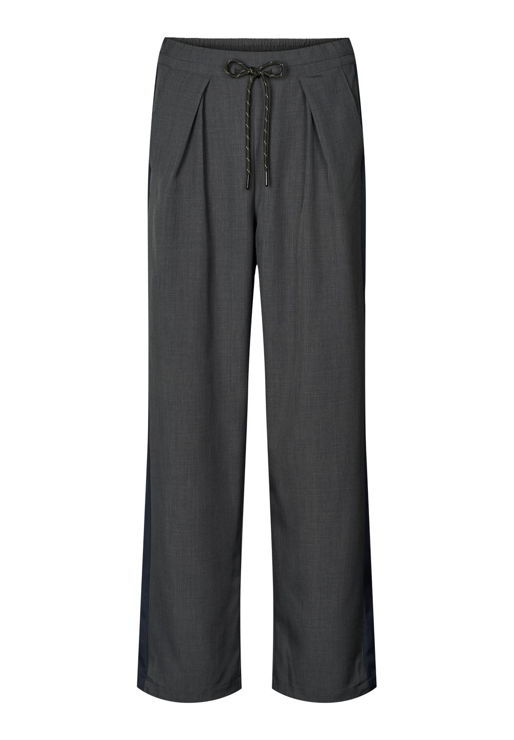 Rethinkit The Sporty Suit Trousers Trousers 0107 dark melange grey