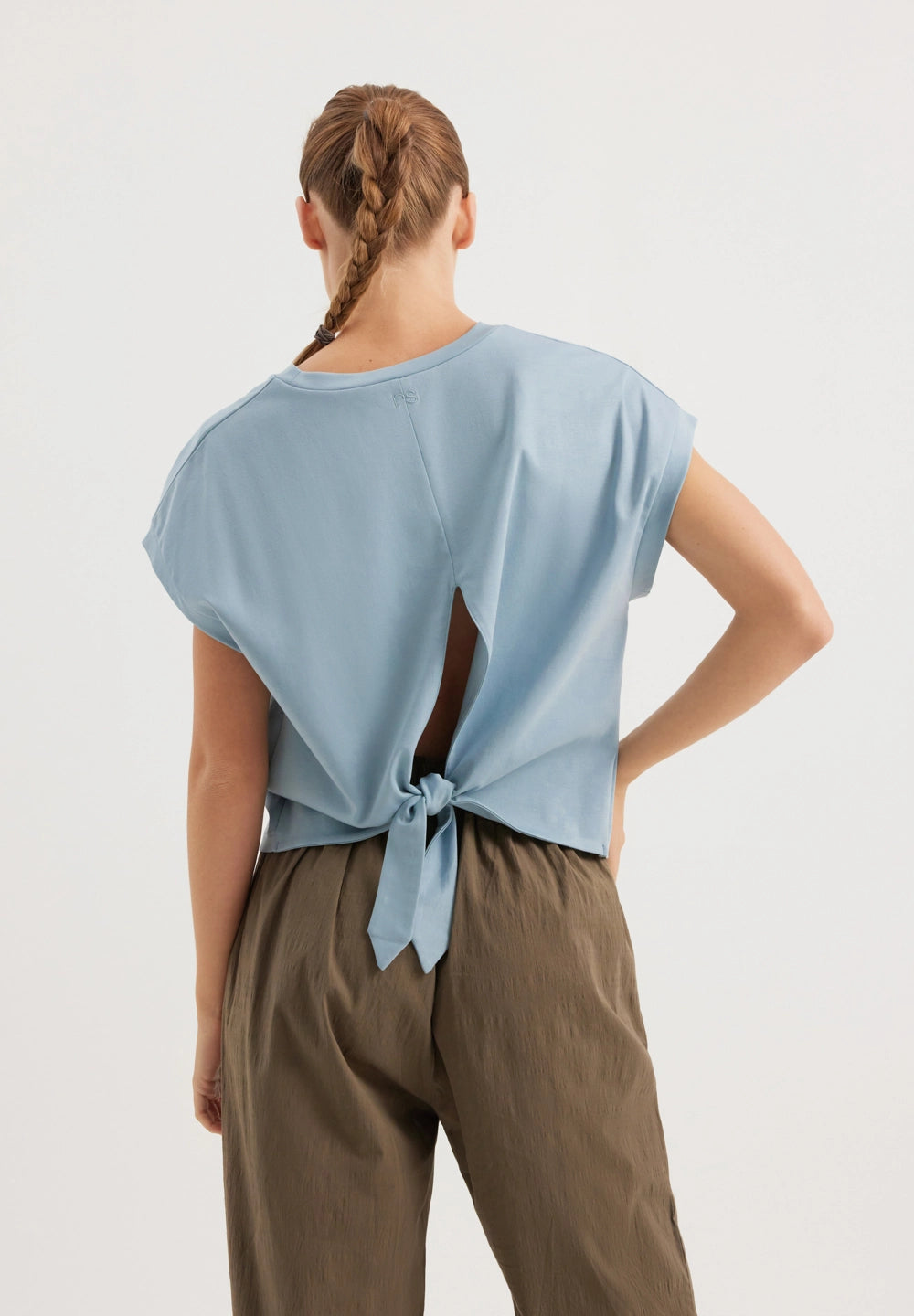 Rethinkit Top Tie Nice Tee 1208 frozen blue
