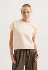 Rethinkit Top Tie Nice Tee 3187 ecru