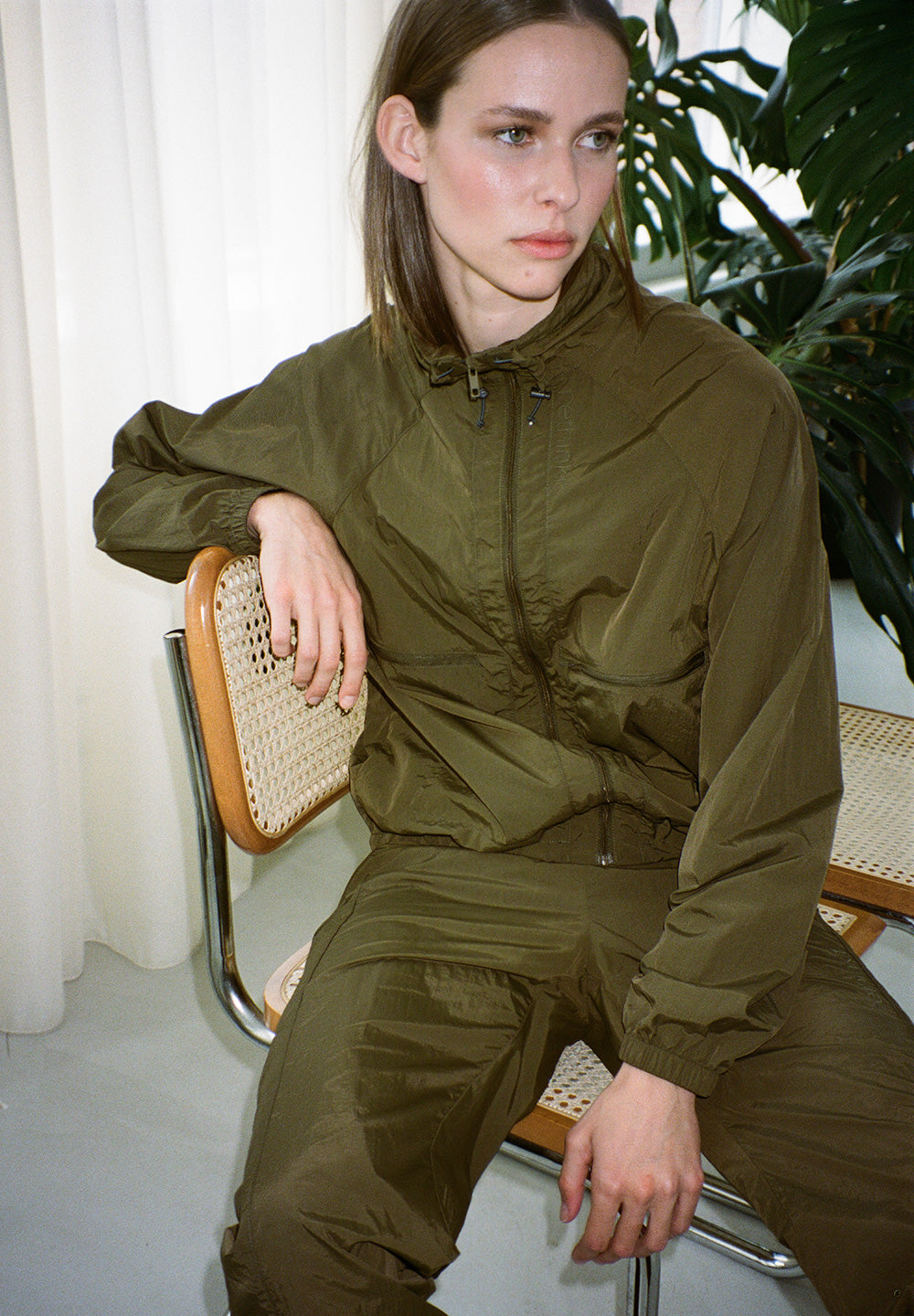 Rethinkit Track Jacket Kimi Jackets 4212 deep olive