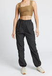 Track Pants Zip Peru - almost black