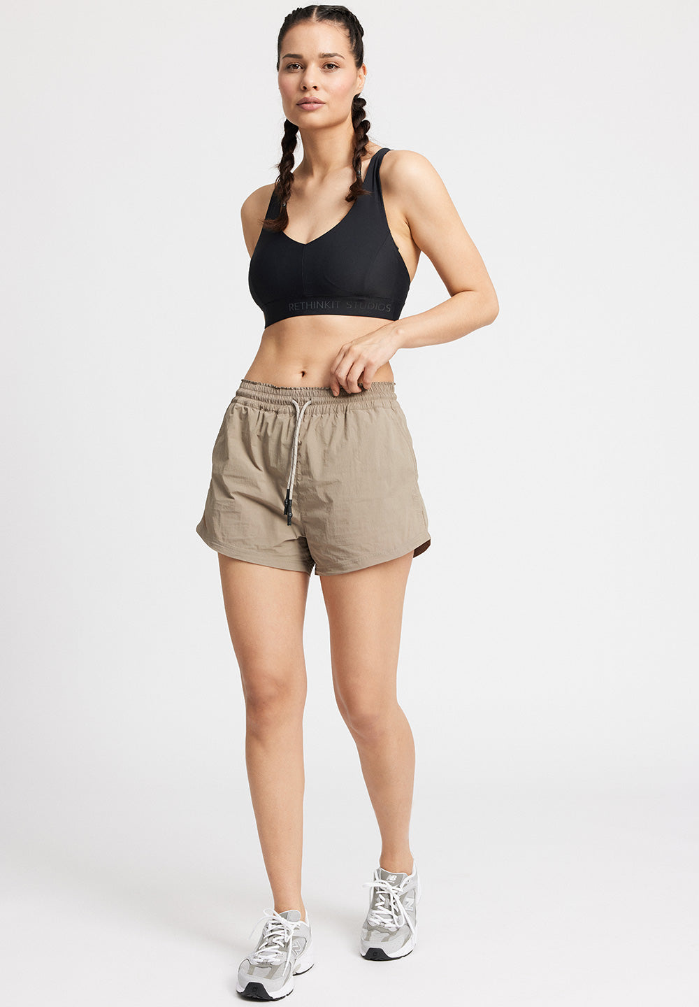 Rethinkit Track Shorts Petra Shorts 3331 fallen rock