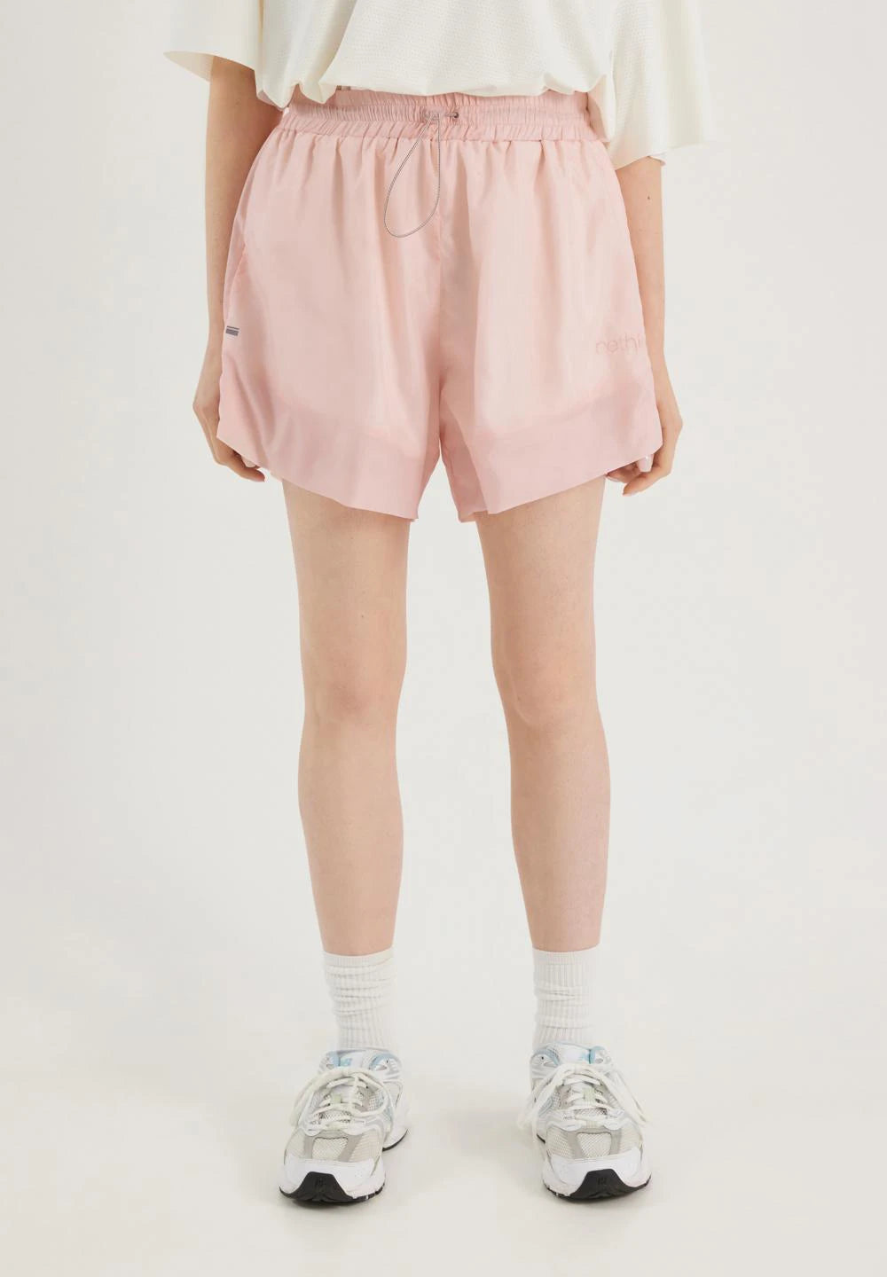 Rethinkit Track Shorts Tube See Trough Shorts 2564 transparent peach