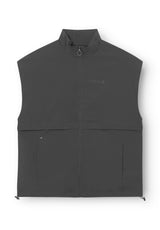 Rethinkit Track gilet Castile Gilet 0022 almost black