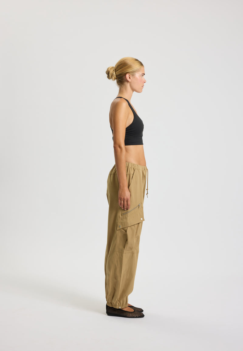 Rethinkit Ufo Track Pants Cargo 90´ties Trousers 3188 desert leaf