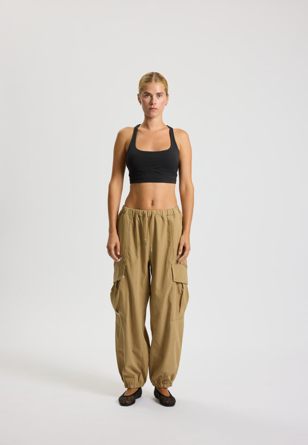 Rethinkit Ufo Track Pants Cargo 90´ties Trousers 3188 desert leaf